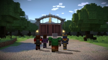 Minecraft: Story Mode Screenshot